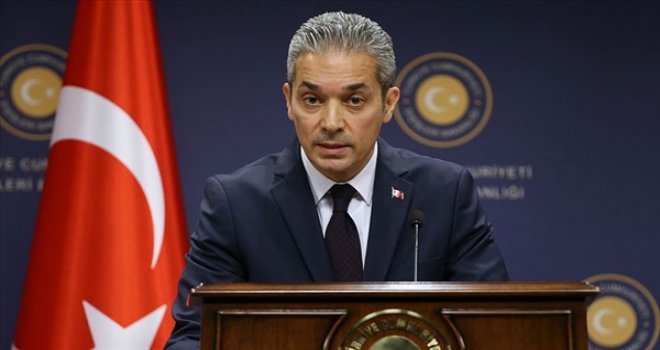 TÜRKİYE'DEN FRANSA CUMHURBAŞKANI MACRON'A DOĞU AKDENİZ'DE "KIRMIZI ÇİZGİ" TEPKİSİ