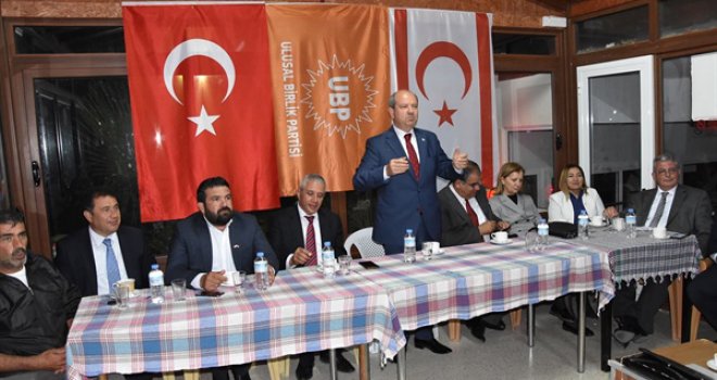 UBP GENEL BAŞKANI TATAR: “ HAKLARIMIZI SONUNA KADAR KORUYACAĞIZ