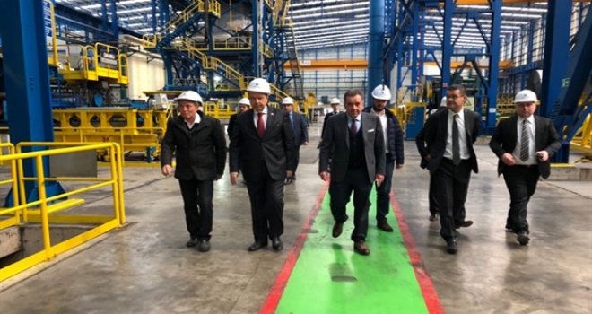 UBP GENEL BAŞKANI TATAR, TEMAS VE İNCELEMELERDE BULUNMAK ÜZERE İSKENDERUN’A GİTTİ
