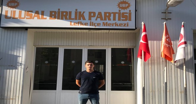 UBP LEFKE İLÇE GENÇLİK KOLLARI BAŞKANI YUSUF DAVUTOĞLU OLDU