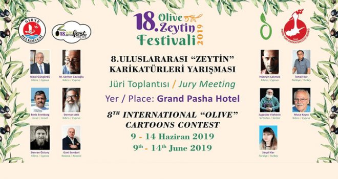 Uluslararası Zeytin Karikatürleri Yarışması tanıtılacak