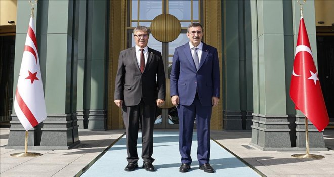 Ünal Üstel ile Cevdet Yılmaz bir araya geldi: İktisadi ve Mali İşbirliği Protokolü ele alındı