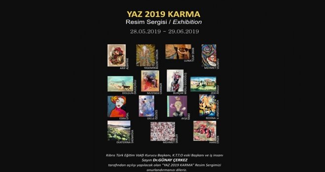 YAZ KARMA RESİM SERGİSİ 28 MAYIS’TA AÇILIYOR