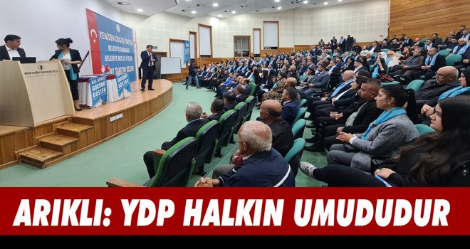 “YDP’NİN HÜKÜMET İÇİNDE AYRI BİR YERİ VAR”