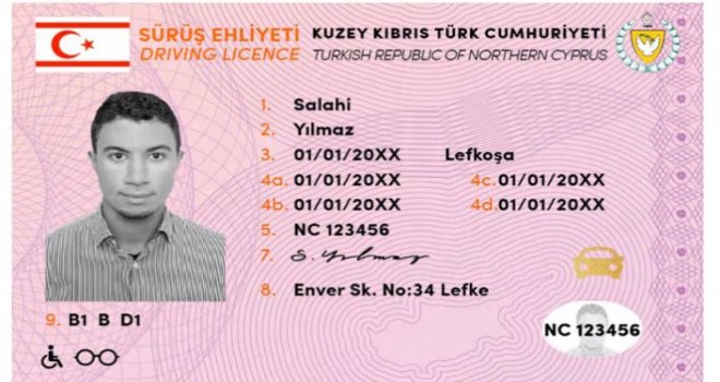 YENİ KKTC SÜRÜŞ EHLİYETİ TASLAĞI ŞEKİLLENDİ