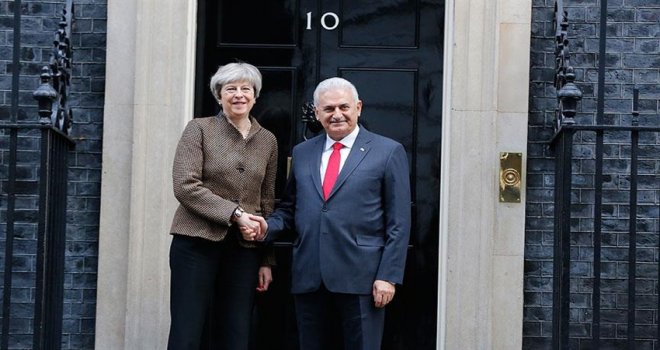 YILDIRIM-MAY GÖRÜŞMESİ 1 SAAT SÜRDÜ