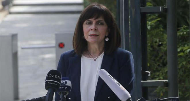 Yunanistan Cumhurbaşkanı Sakellaropoulou: Kıbrıs bölünemez