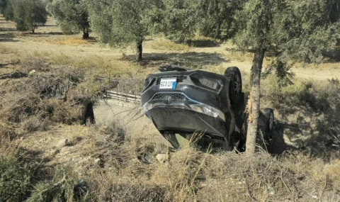 Ercan-İskele ana yolunda zincirleme kaza: 3 kişi yaralandı