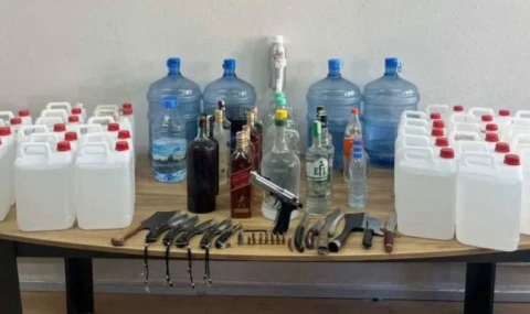 Muğla'da 1 tonun üzerinde sahte içki ele geçirildi