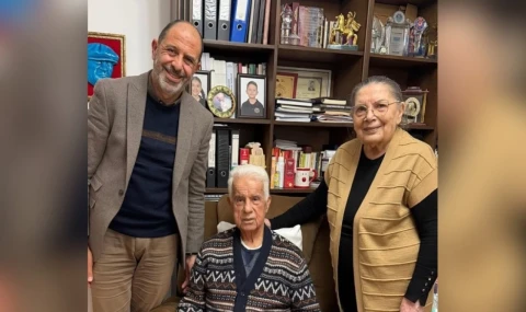 Özersay, Derviş Eroğlu’nu ziyaret etti