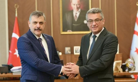 Başçeri, Türkiye İçişleri Bakanı Çiftçi’yle bir araya geldi: Üst düzey yetkililer eşlik etti