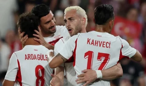 Türkiye A Milli Futbol Takımı'ndan mükemmel prova