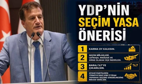 YDP'DEN SEÇİM YASASINDA KÖKLÜ DEĞİŞİKLİK ÇAĞRISI