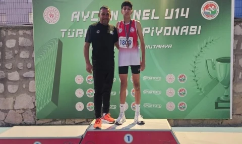 Yüksek atlamada Ege Işık Türkiye şampiyonu olarak gurur yaşattı!