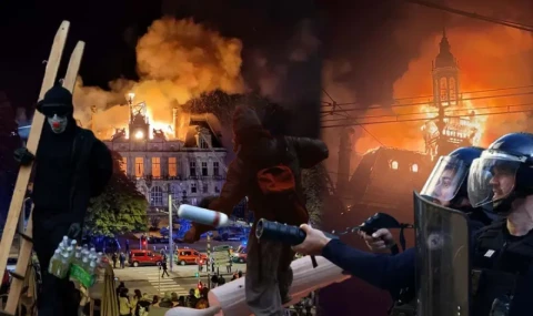 Fransa'da eylemler büyüdü, birçok kentte çatışmalar gece boyu sürdü