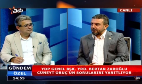 Zaroğlu: “YDP’de kriz yok, 86 adaylık başvurusu var”